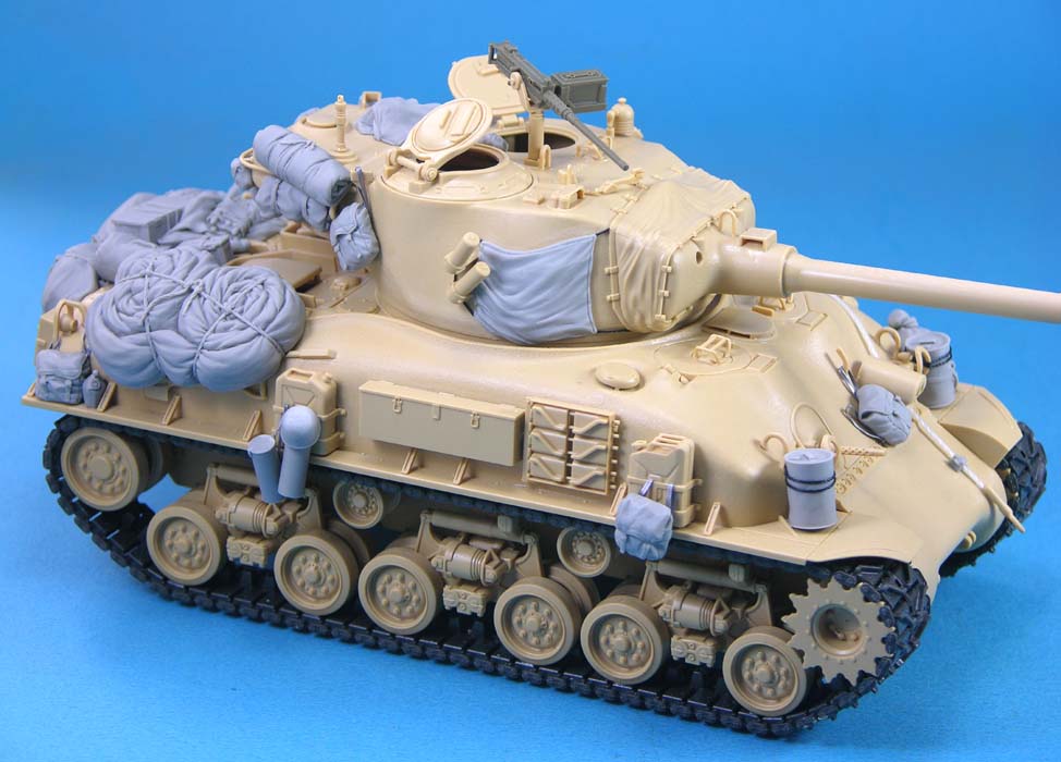 1/35 现代以色列 M51 超级谢尔曼中型坦克堆积物 - 点击图像关闭