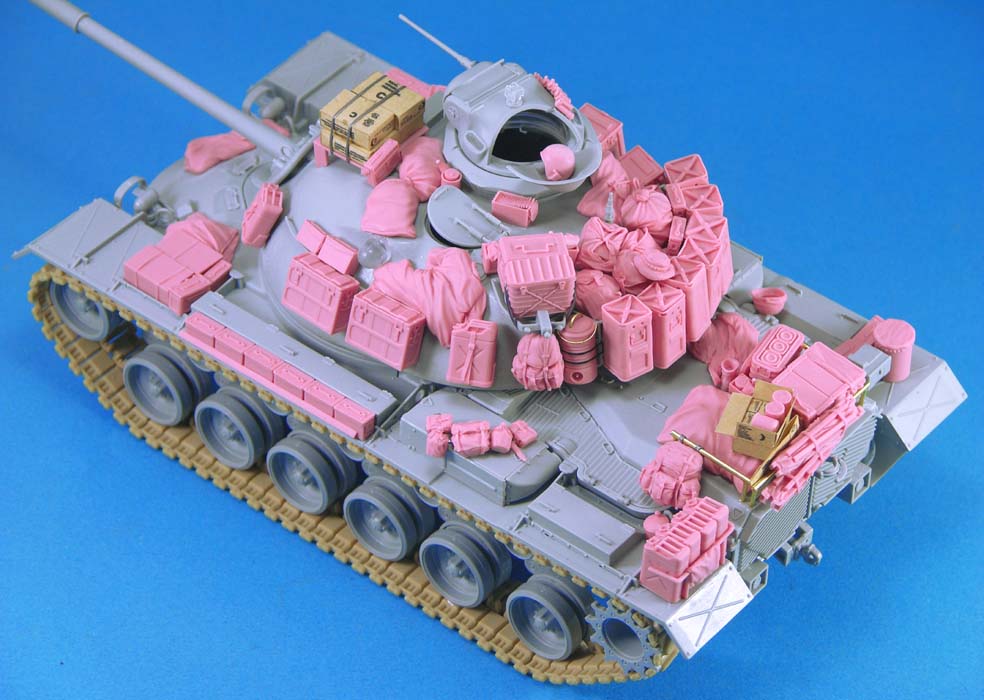 1/35 越战美国 M48A3 巴顿主战坦克堆积物#2