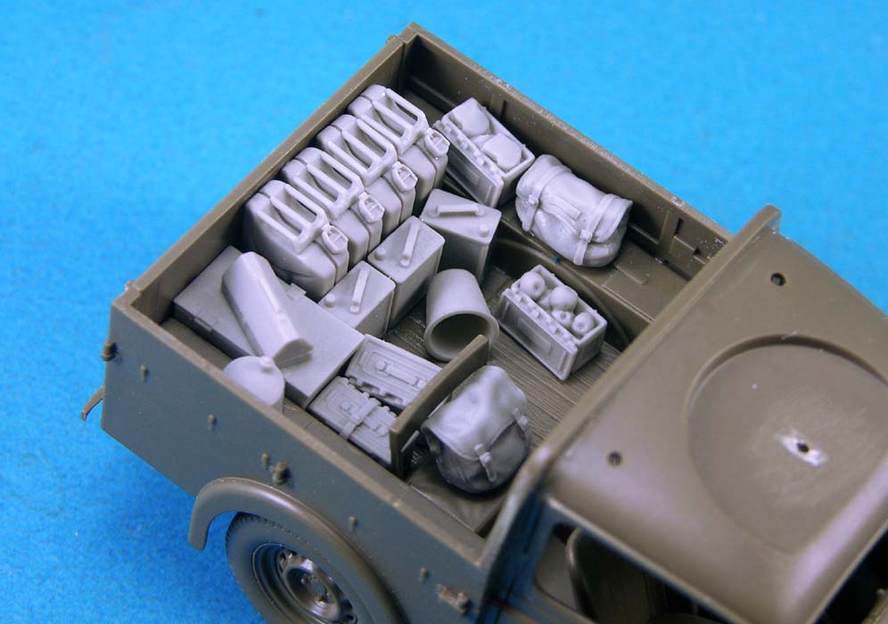 1/35 二战英国轻型军用卡车升级改造件