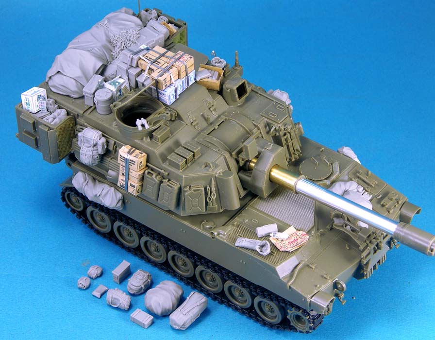 1/35 现代美国 M109A6 帕拉丁自行榴弹炮堆积物 - 点击图像关闭