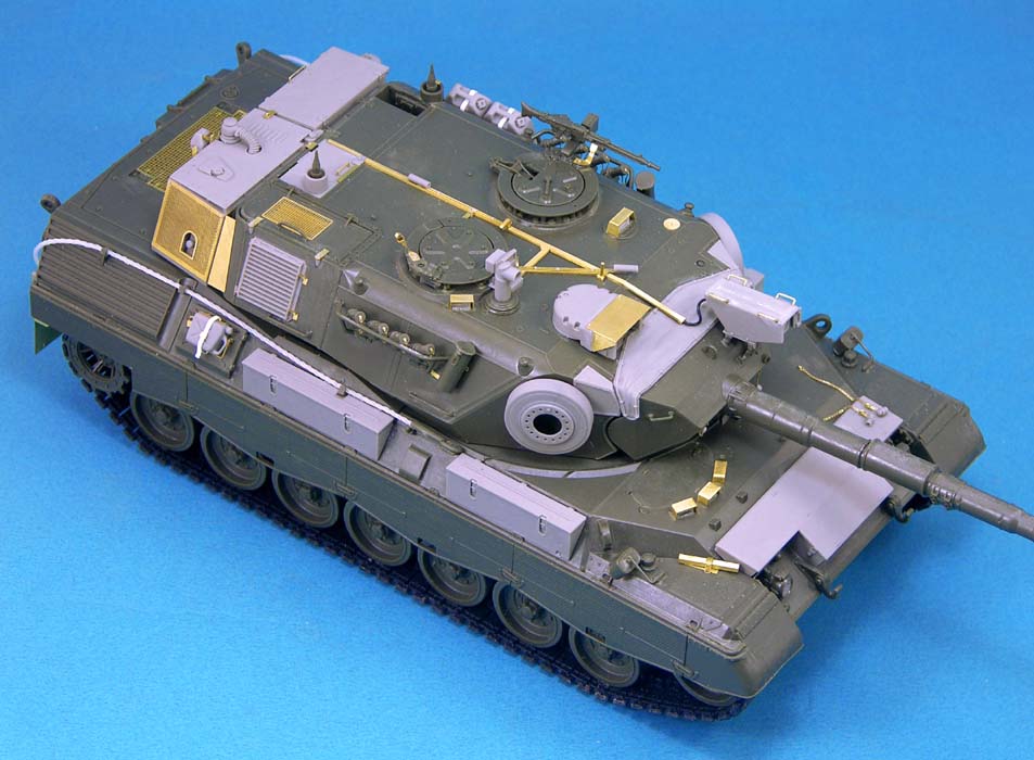 1/35 现代丹麦豹1A5DK1主战坦克改造件(配Meng Model)