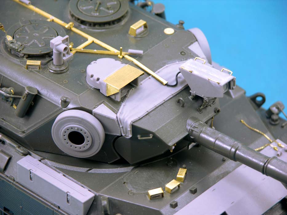 1/35 现代丹麦豹1A5DK1主战坦克改造件(配Meng Model) - 点击图像关闭