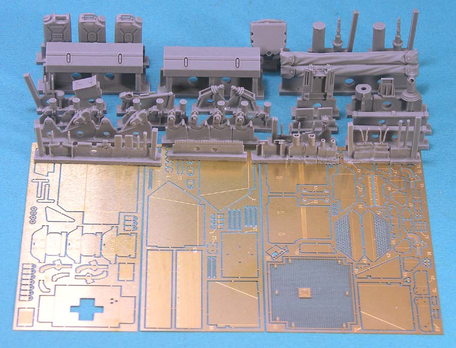 1/35 现代加拿大豹C2 MEXAS主战坦克细节升级改造件(配三花)