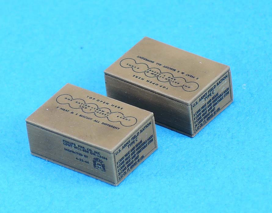 1/35 二战美国C级补给箱(8组) 1/35 二战美国C级补给箱(8组)