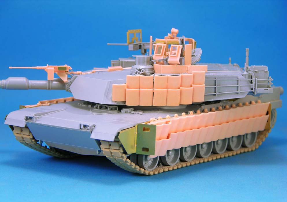 1/35 现代美国 M1A2 TUSK II 艾布拉姆斯主战坦克改造件(配威龙)