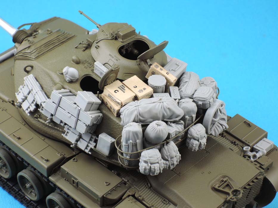 1/35 现代美国 M60A1 巴顿主战坦克堆积物