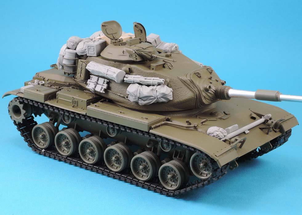 1/35 现代美国 M60A1 巴顿主战坦克堆积物