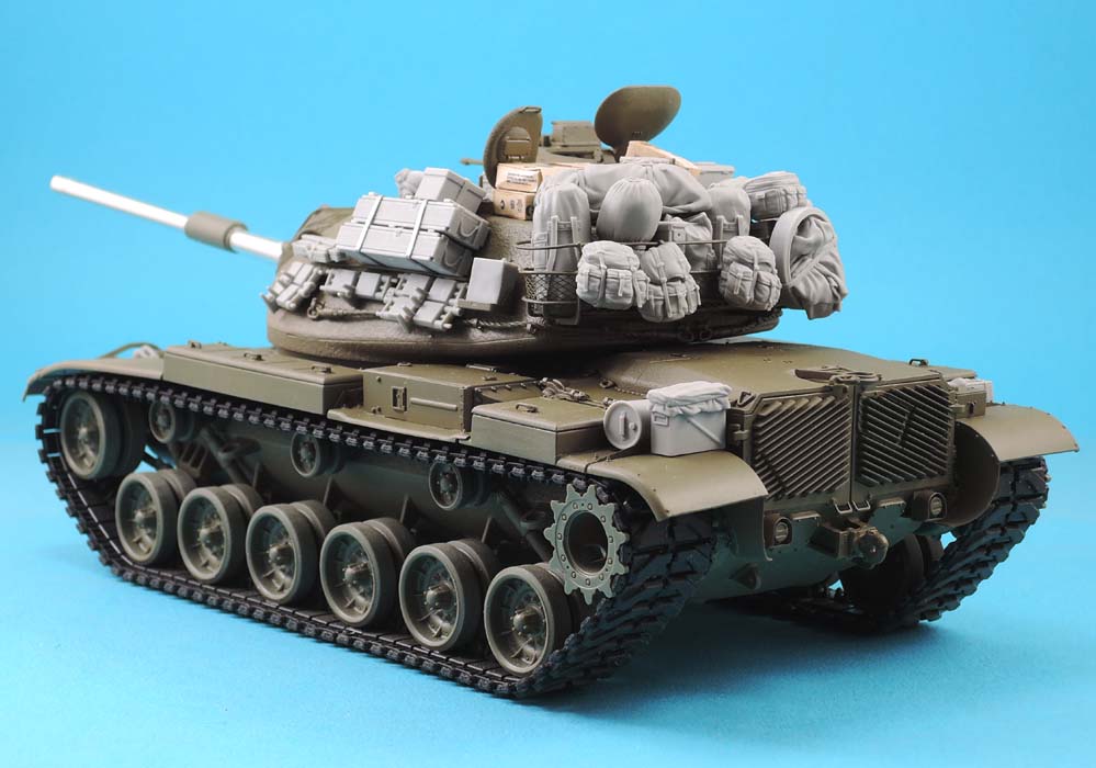 1/35 现代美国 M60A1 巴顿主战坦克堆积物