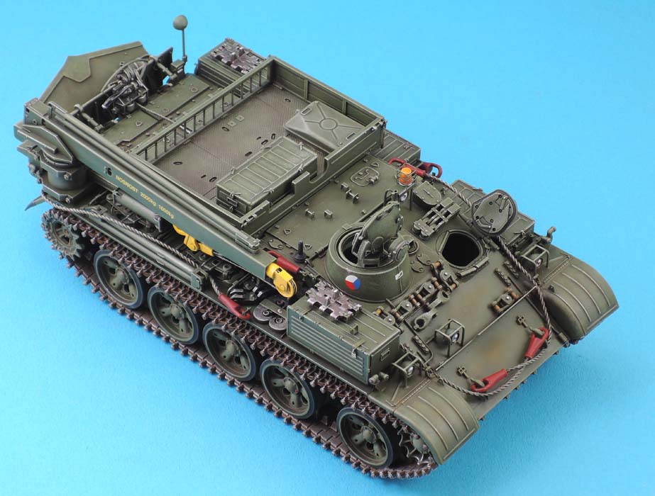 1/35 现代苏联 VT-55AM 维修工程坦克改造件(配田宫T-55)