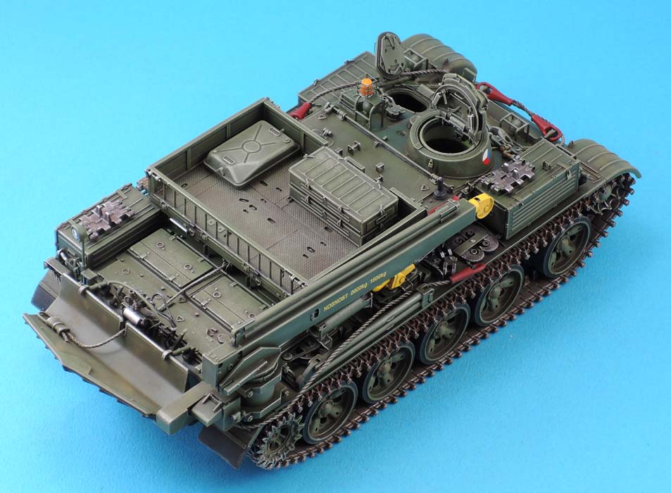 1/35 现代苏联 VT-55AM 维修工程坦克改造件(配田宫T-55) - 点击图像关闭