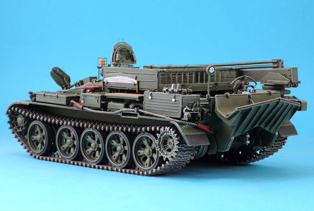 1/35 现代苏联 VT-55AM 维修工程坦克改造件(配田宫T-55)