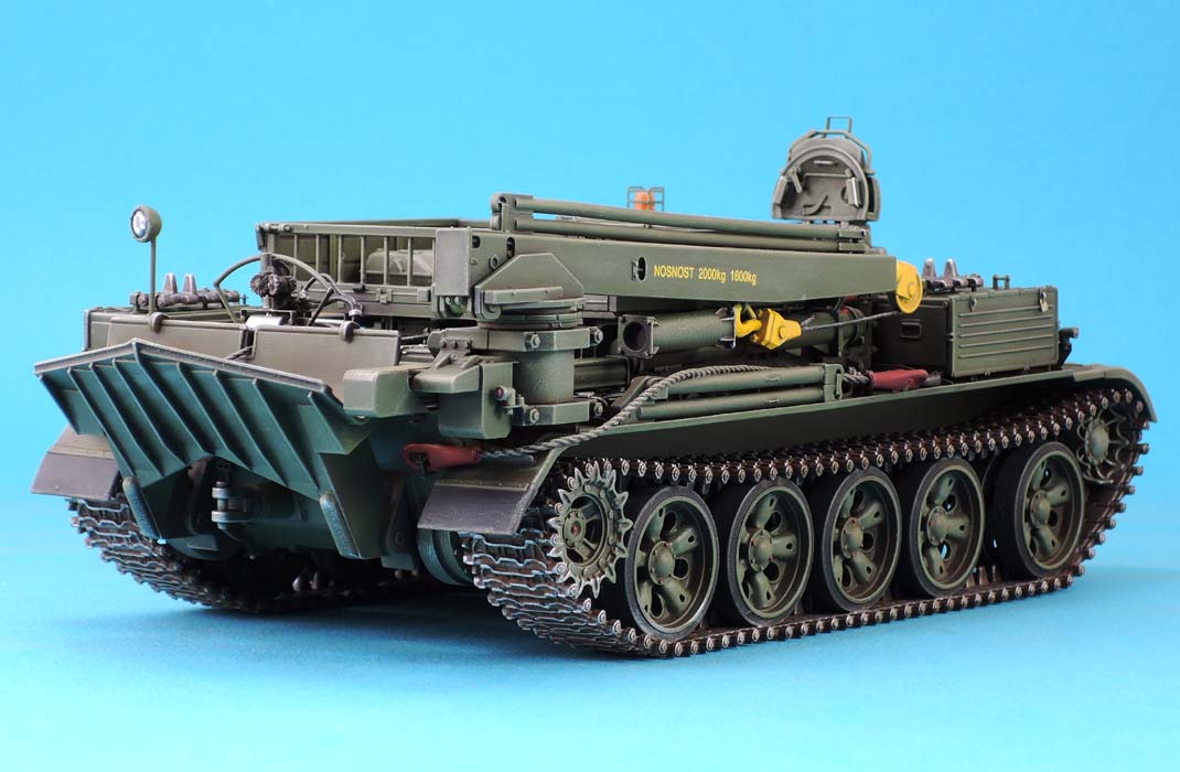 1/35 现代苏联 VT-55AM 维修工程坦克改造件(配田宫T-55)