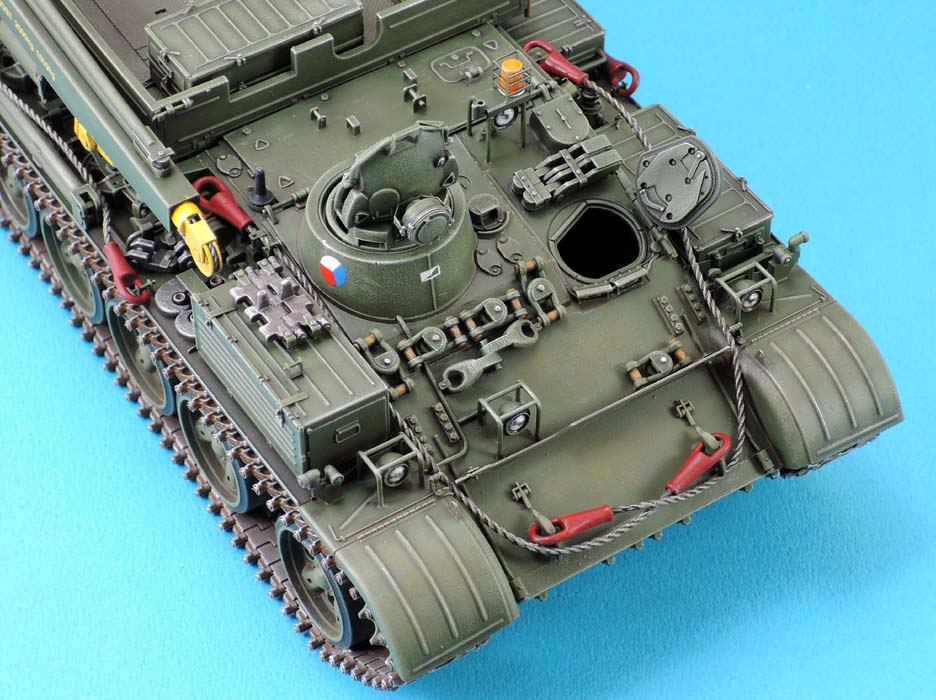 1/35 现代苏联 VT-55AM 维修工程坦克改造件(配田宫T-55)