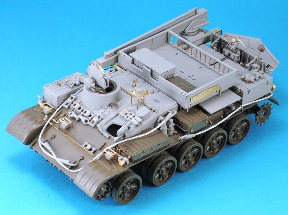 1/35 现代苏联 VT-55AM 维修工程坦克改造件(配田宫T-55) - 点击图像关闭