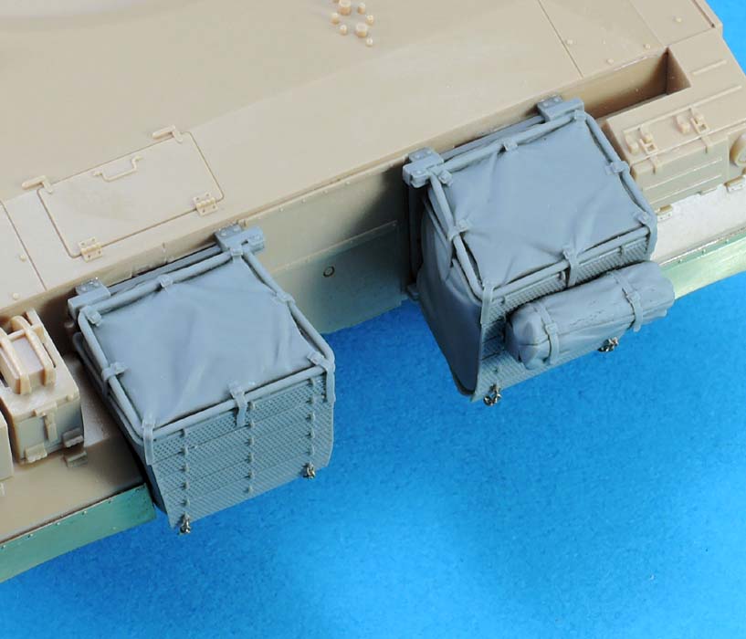 1/35 现代以色列梅卡瓦2D型主战坦克炮塔/车体篮改造件(配爱德美) - 点击图像关闭