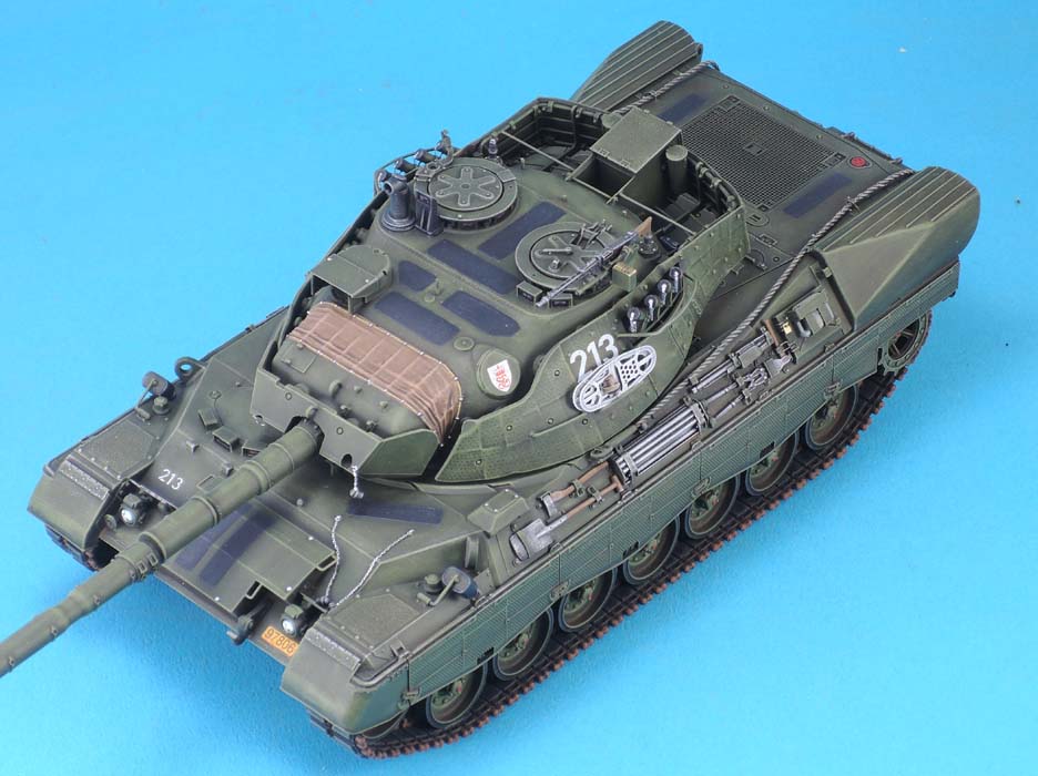 1/35 现代挪威豹1A5NO主战坦克改造件(配Meng TS-015)