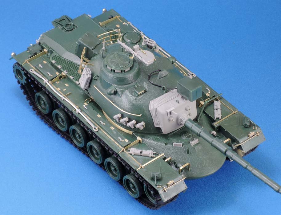 1/35 现代德国 M48AGA2 巴顿主战坦克细节改造件(配利华03236)