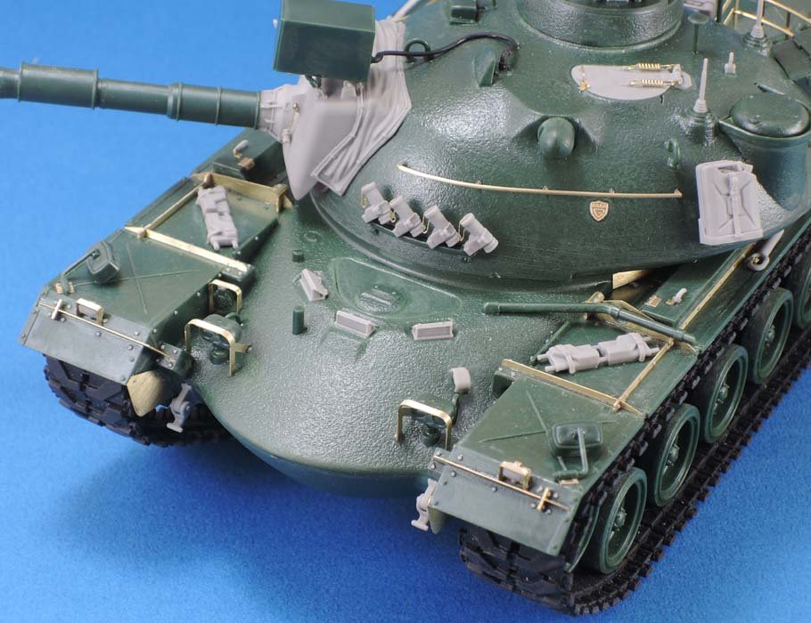 1/35 现代德国 M48AGA2 巴顿主战坦克细节改造件(配利华03236) - 点击图像关闭