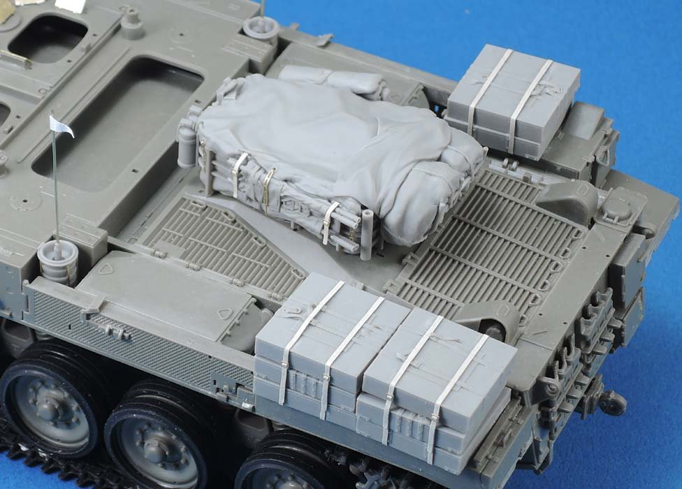 1/35 现代以色列美洲狮重型装甲车配件改造件(配Hobby Boss)