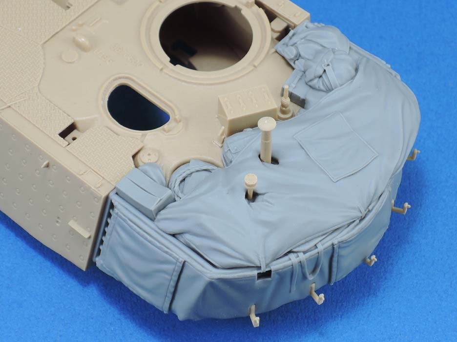 1/35 现代以色列马加奇7C型主战坦克炮塔储物栏改造件(配爱德美)