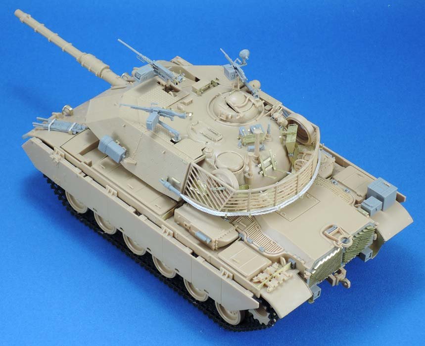 1/35 现代以色列马加奇7C型主战坦克细节改造件(配爱德美) - 点击图像关闭