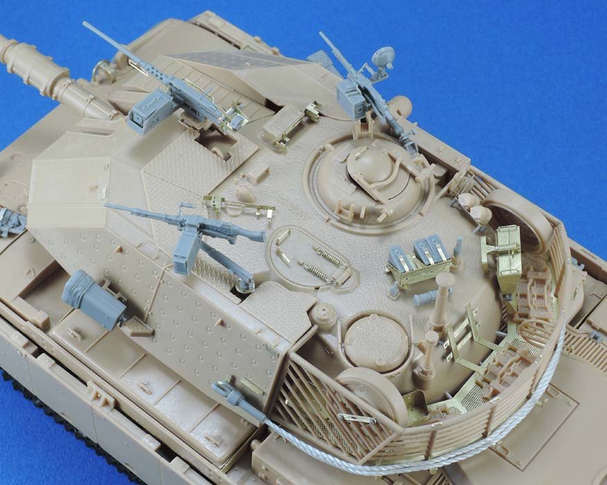 1/35 现代以色列马加奇7C型主战坦克细节改造件(配爱德美) - 点击图像关闭