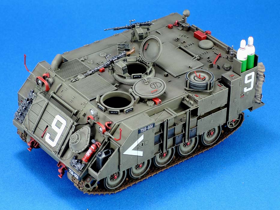 1/35 现代以色列 M113 装甲运兵车后期型改造件(配M113A2/A3) - 点击图像关闭