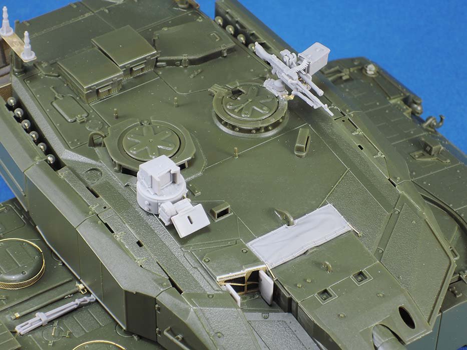 1/35 现代加拿大豹2A4M主战坦克细节改造件(配Hobby Boss)