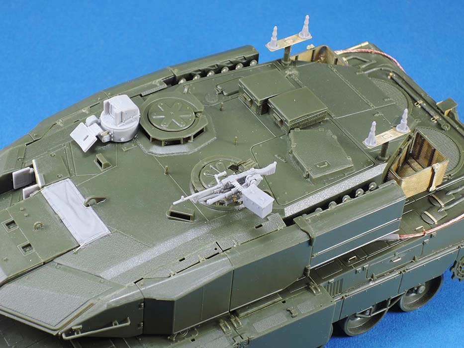 1/35 现代加拿大豹2A4M主战坦克细节改造件(配Hobby Boss)