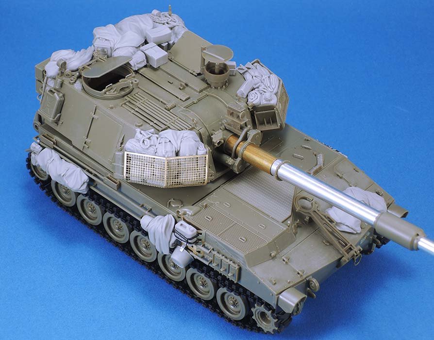 1/35 现代以色列 M109 自行榴弹炮堆积物改造件