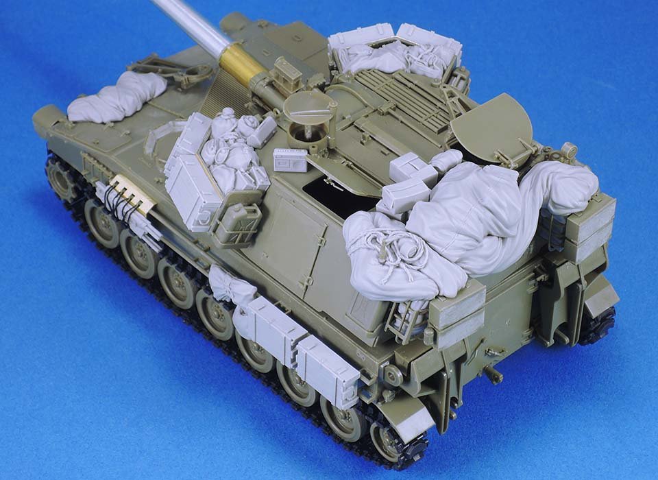 1/35 现代以色列 M109 自行榴弹炮堆积物改造件