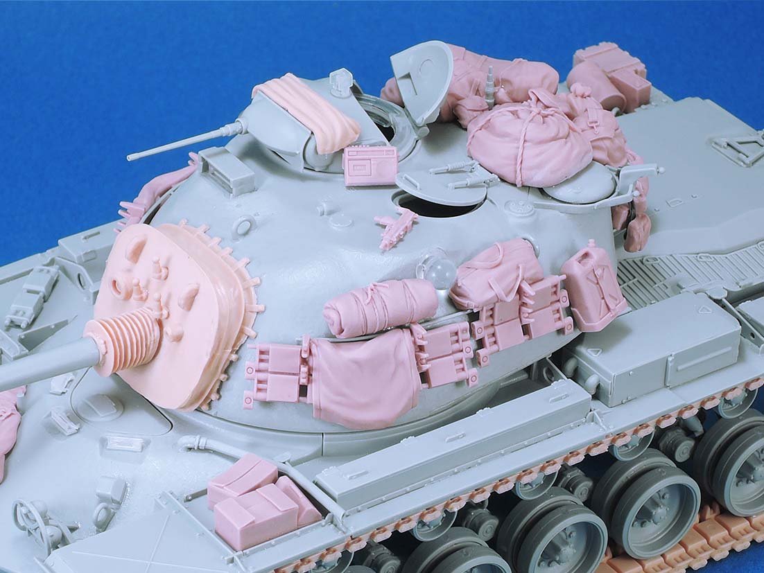 1/35 以色列马加奇主战坦克堆积物改造件(配威龙)