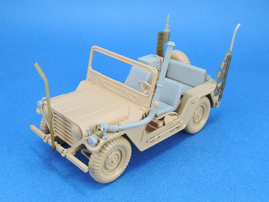 1/35 二战美国 M151A2 轻型吉普车细节改造件(配田宫/爱德美)