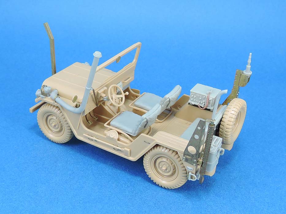 1/35 二战美国 M151A2 轻型吉普车细节改造件(配田宫/爱德美)