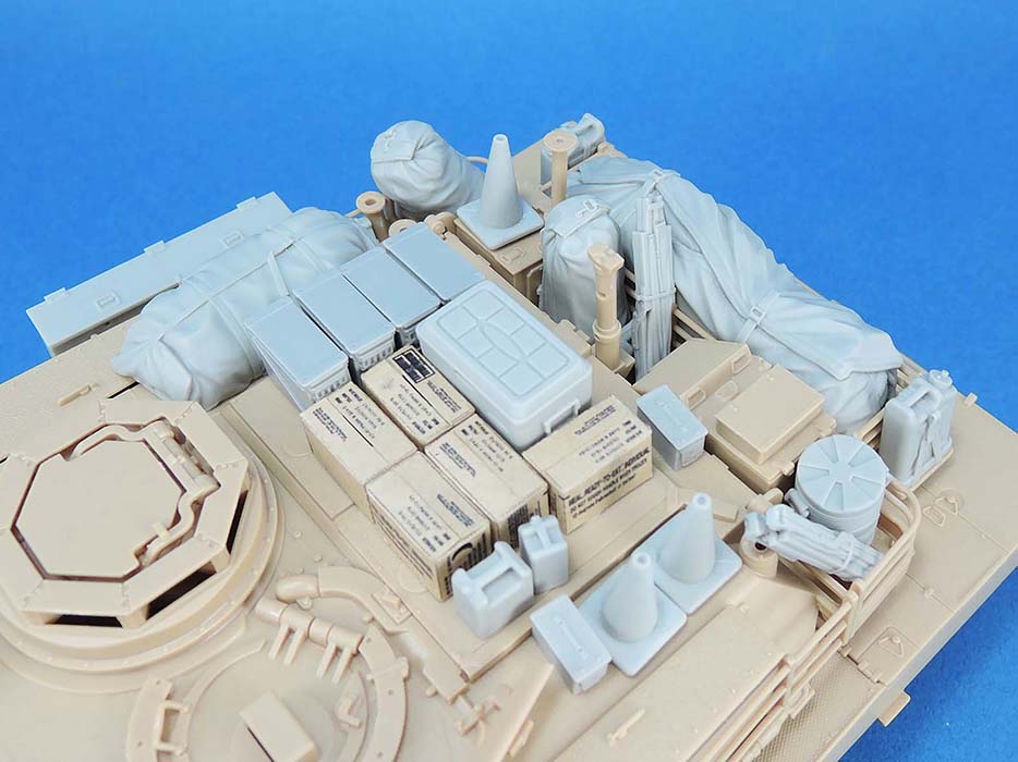 1/35 现代美国 M1A2 主战坦克堆积物(S1) - 点击图像关闭