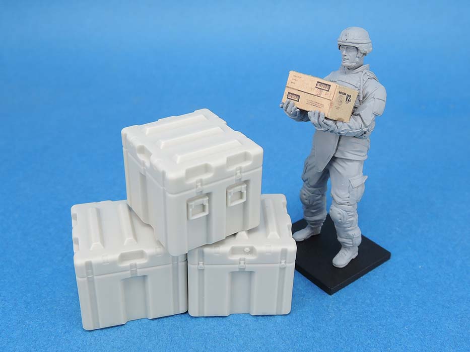 1/35 现代军用武器箱(5)(6个)