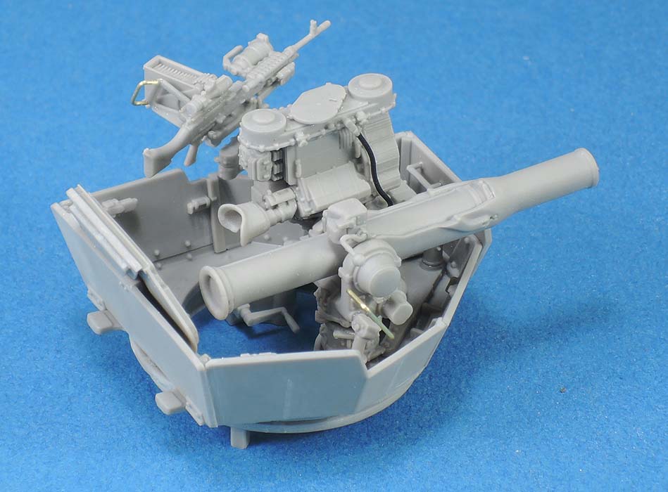 1/35 陶式导弹武器塔树脂套件(悍马装甲车用)