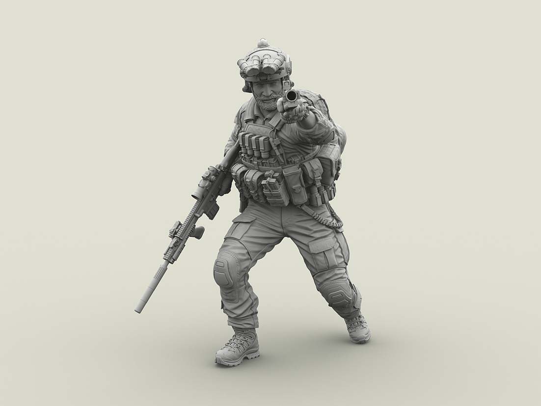 1/35 现代美国海豹突击队(3)