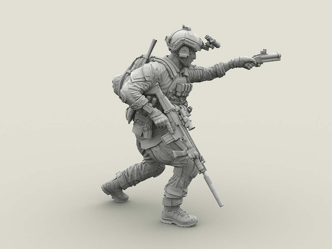 1/35 现代美国海豹突击队(3)