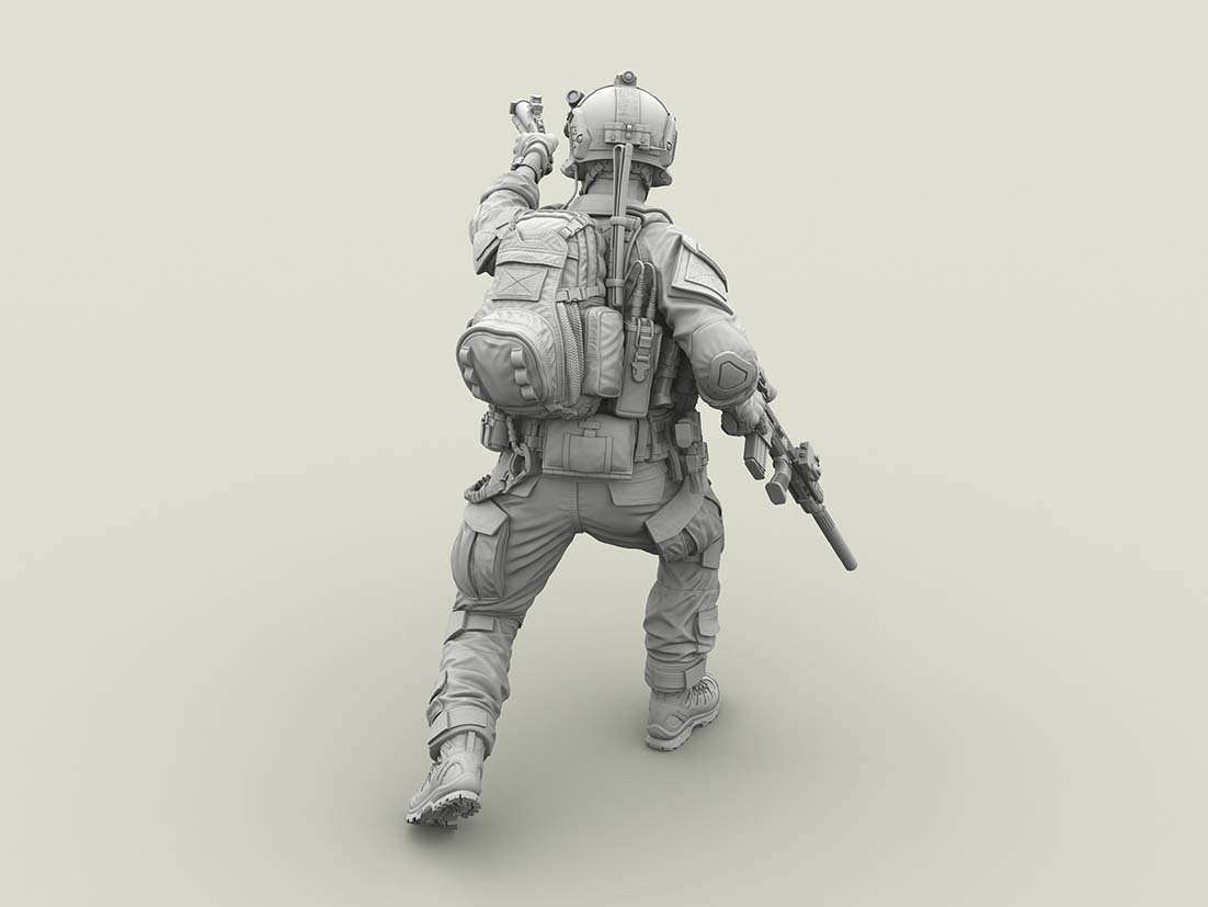 1/35 现代美国海豹突击队(3)