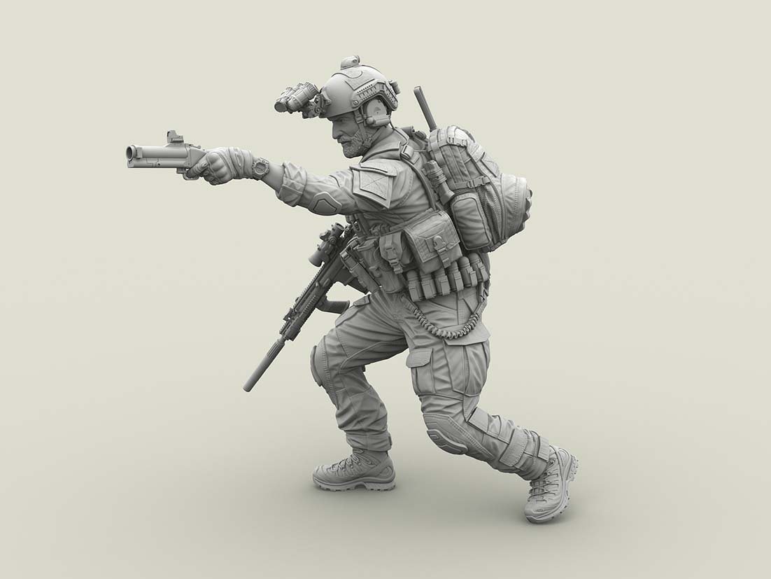 1/35 现代美国海豹突击队(3)