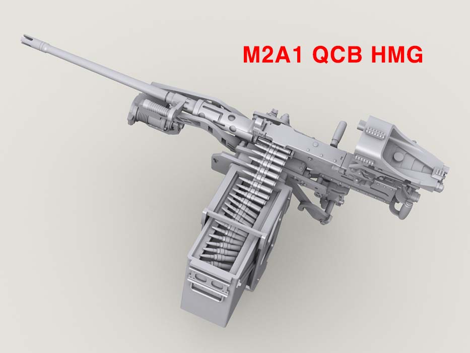 1/35 M2/M2A1 QCB HMG 勃朗宁重机枪支架型 - 点击图像关闭