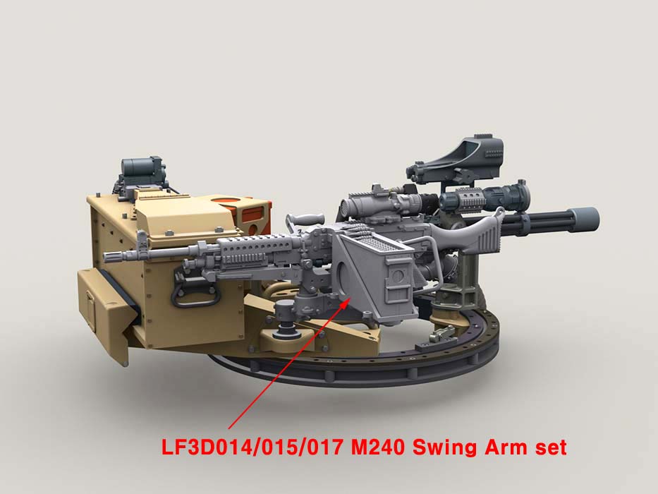 1/35 M134D 米尼岗机枪多任务协调系统