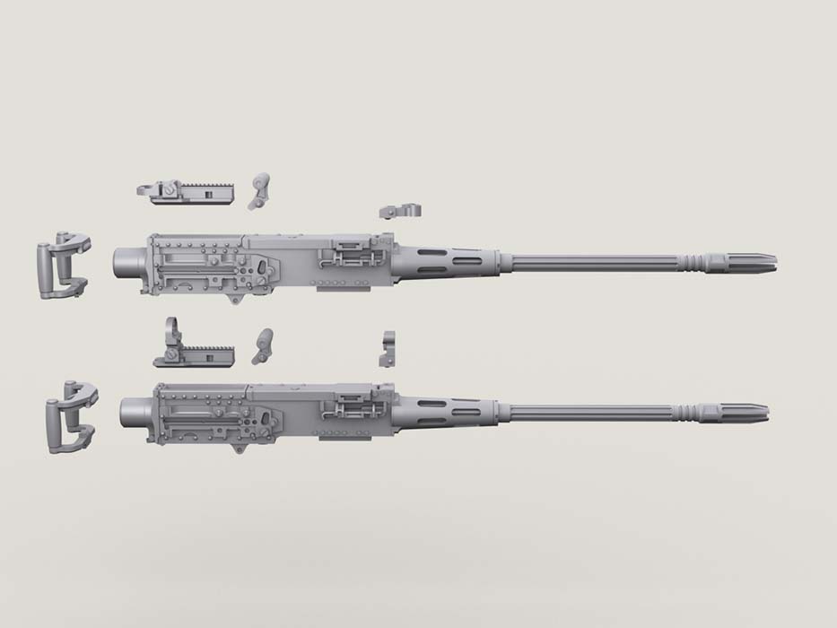 1/35 M3D 龙式重机枪枪身(2个) 1/35 M3D 龙式重机枪枪身(2个)