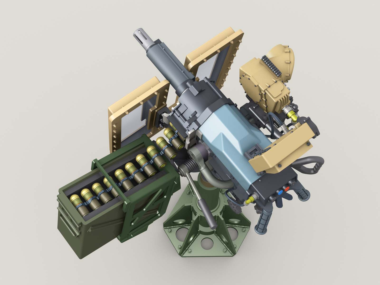 1/35 MK47 40mm 打击者先进榴弹发射器 - 点击图像关闭