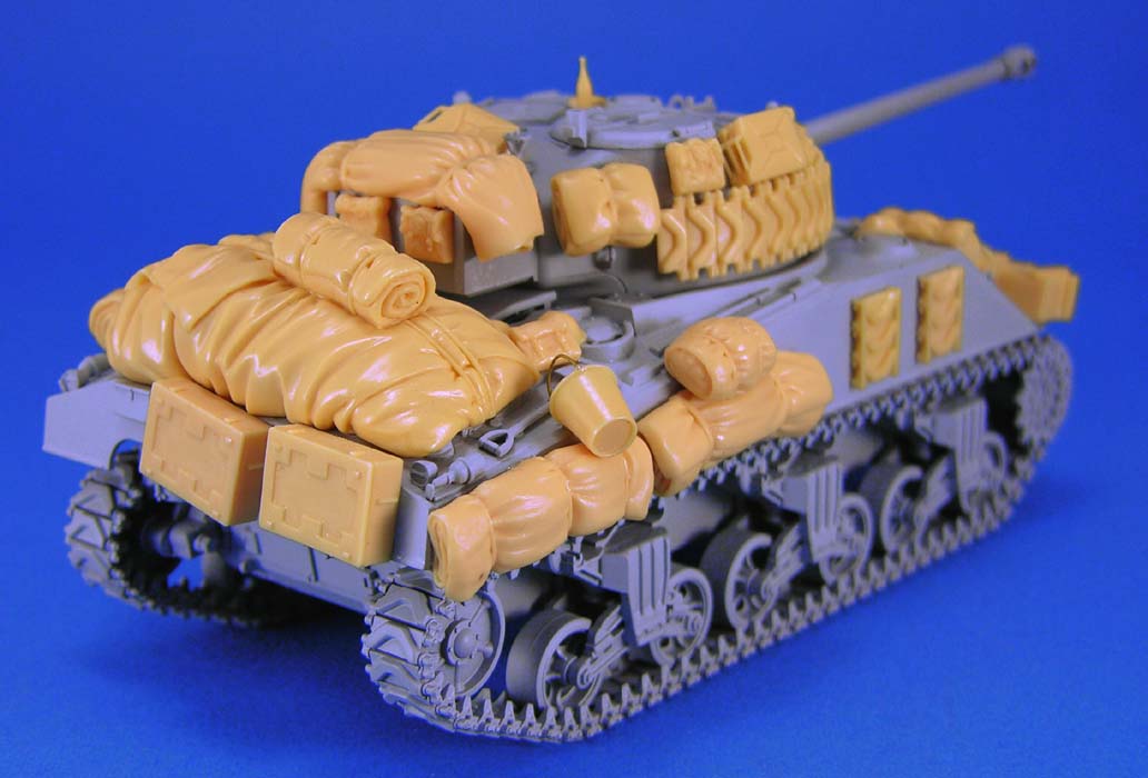 1/48 二战英国谢尔曼萤火虫中型坦克堆积物 - 点击图像关闭
