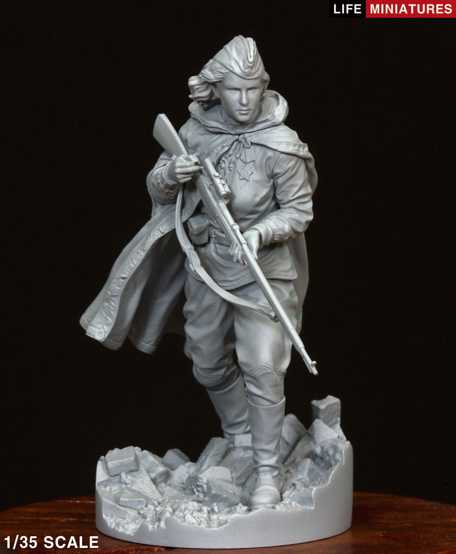 1/35 二战苏联红军女性狙击手