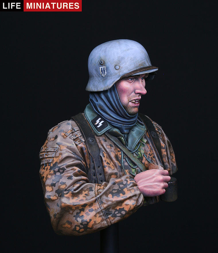1/9 二战德国武装党卫军步兵"阿登战线1944年" - 点击图像关闭