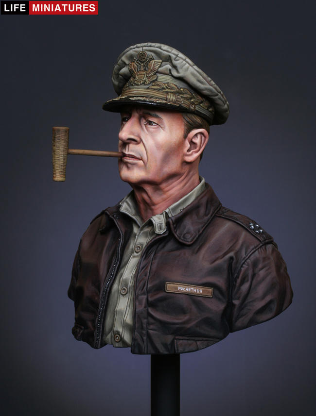 1/9 美国将军道格拉斯.麦克阿瑟"朝鲜战争联军最高统帅" - 点击图像关闭