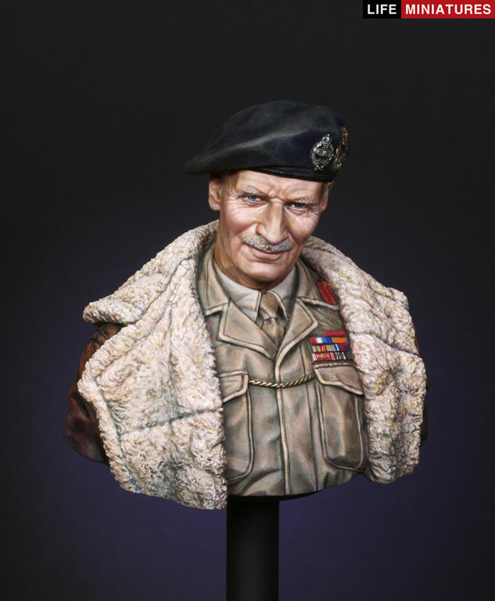 1/9 二战英国陆军元帅伯纳德.劳.蒙哥马利"霸王行动1944年6月" - 点击图像关闭